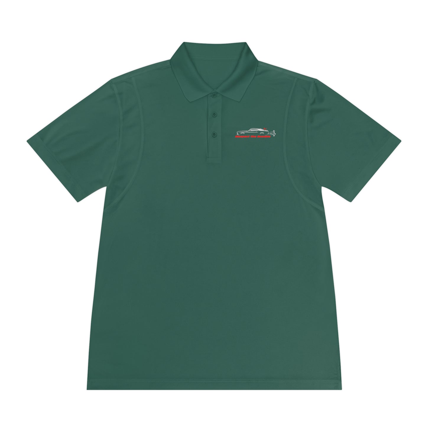 1970 Mach 1, Respect the Rumble, Men's Sport Polo Shirt