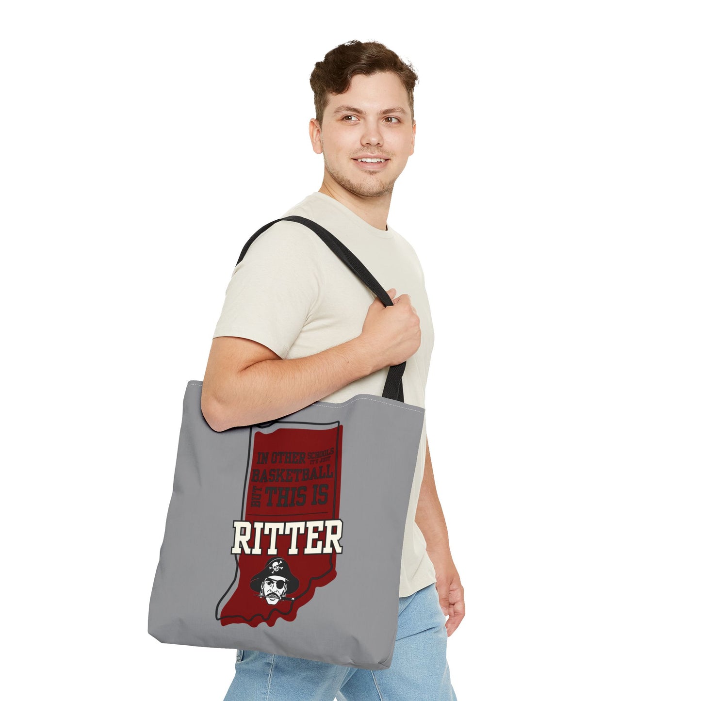 Basketball Tote Bag - Ritter Raiders