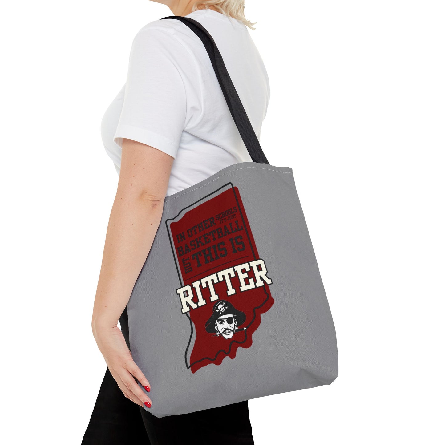 Basketball Tote Bag - Ritter Raiders