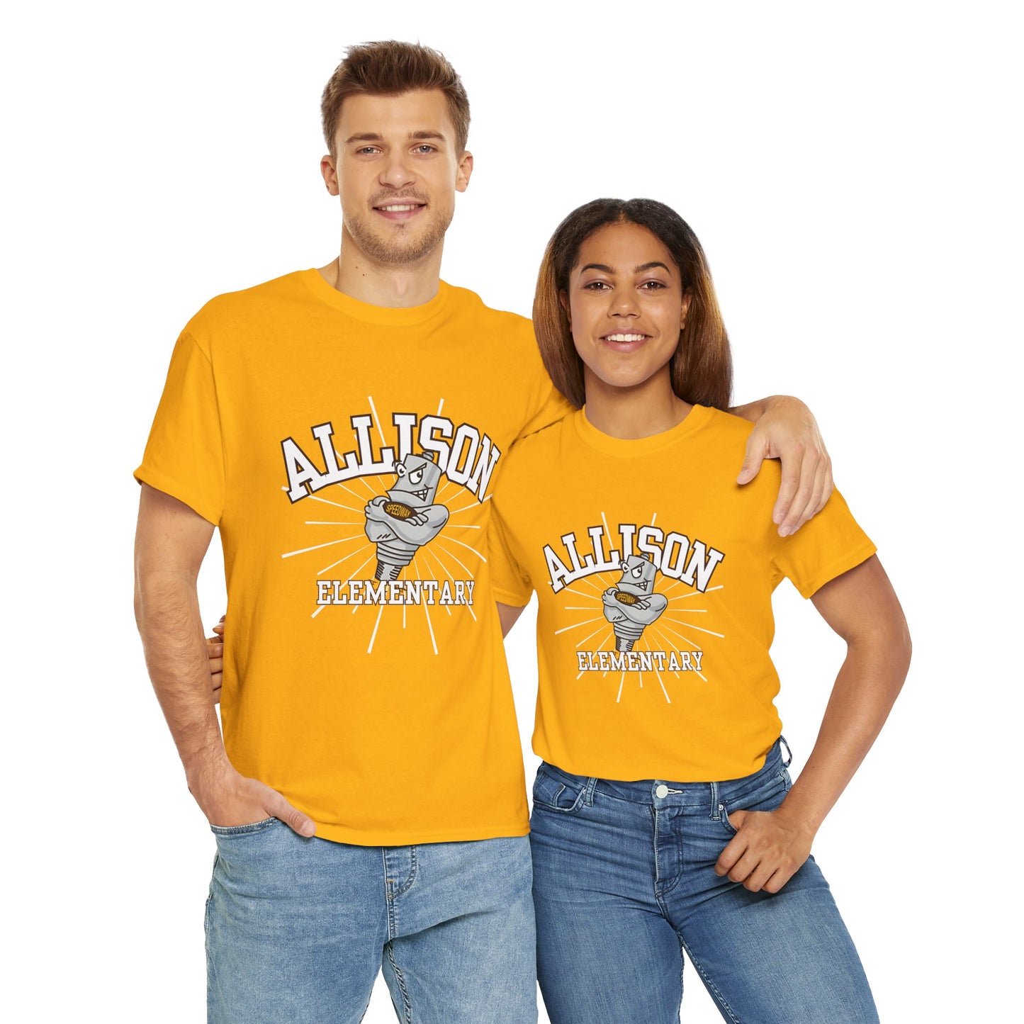 Adult - Allison Elementary Cotton T-Shirt, School Spirit Wear