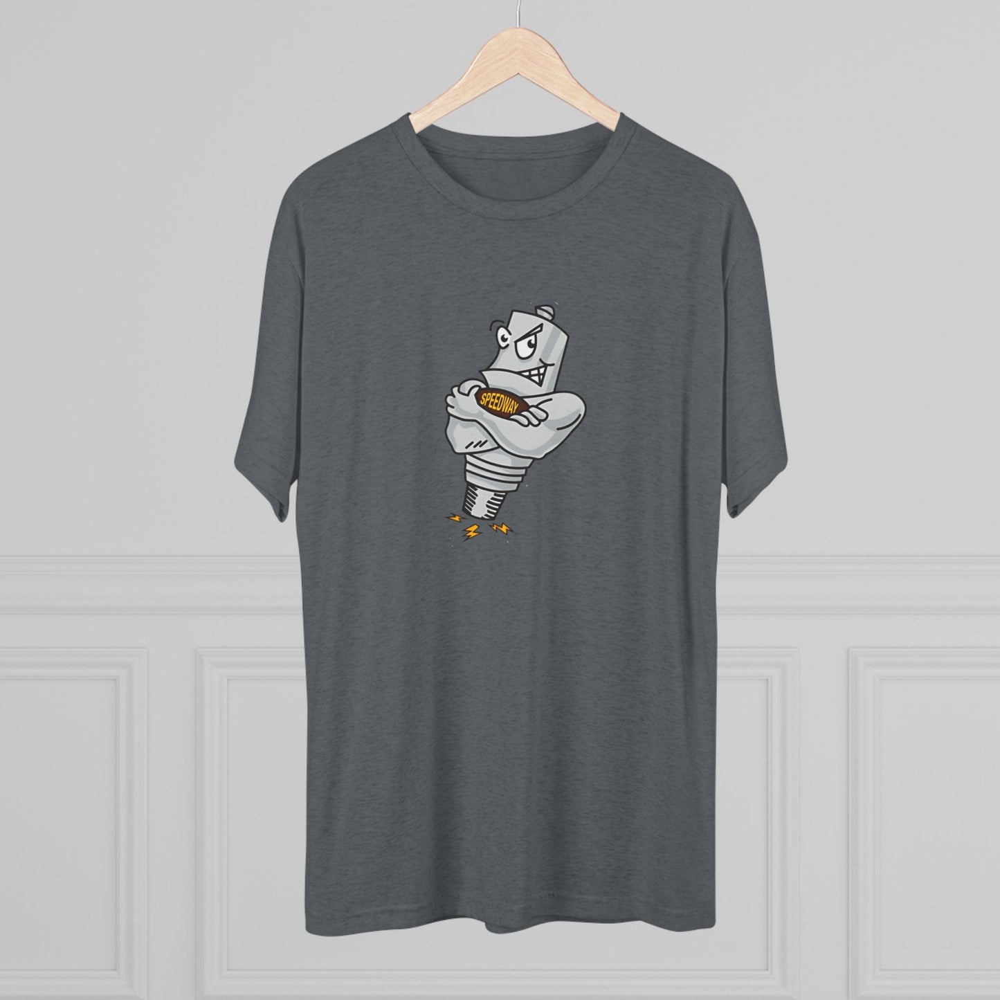 Sparky Tri-Blend Adult Crew Tee