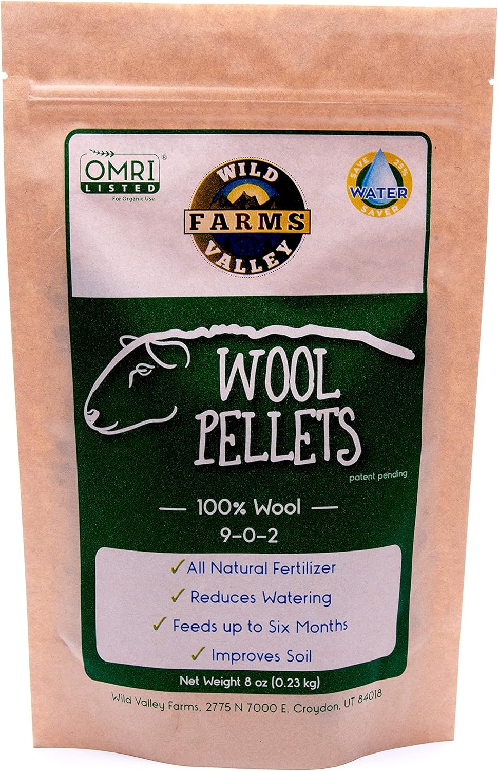 Wool Pellets Water Holding Organic Fertilizer